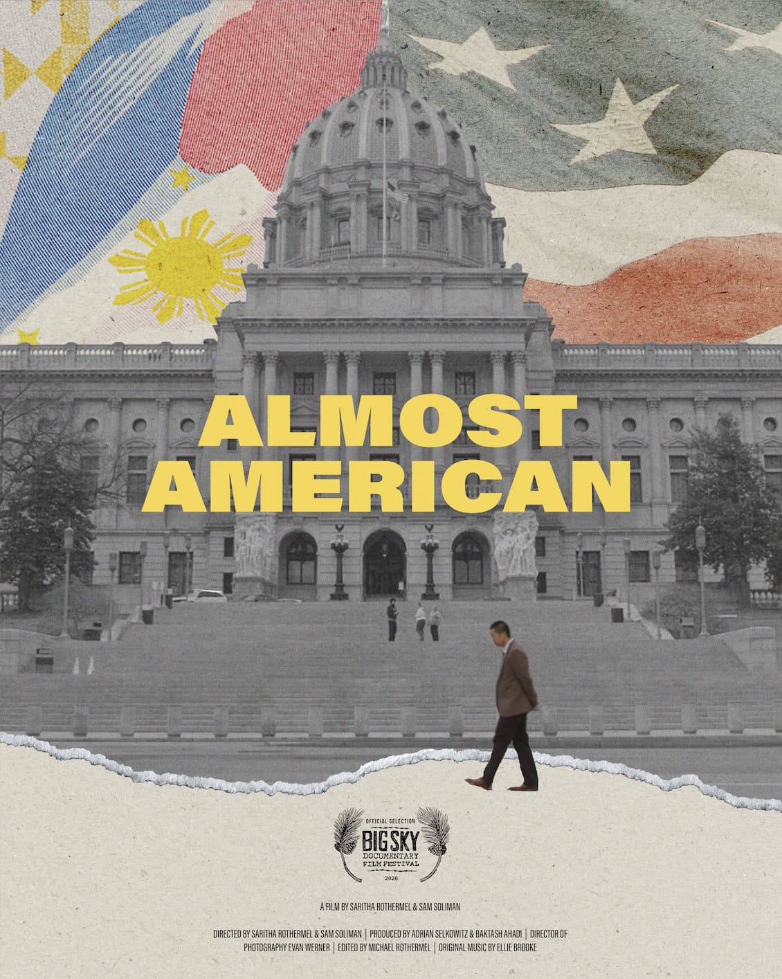 Poster for Almost American